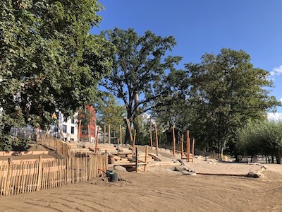 Hort Neugestaltung des Hangbereiches